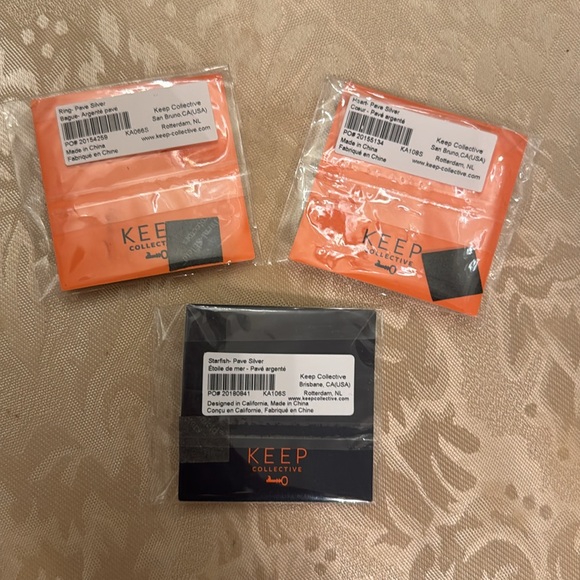 Brand New Keep Collective Pave Charms - Picture 5 of 7